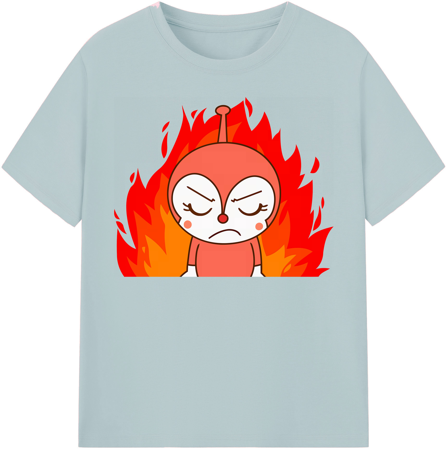 （画像用） アンパンマン Anpanman 綿100％半袖Tシャツ（フロントプリント）